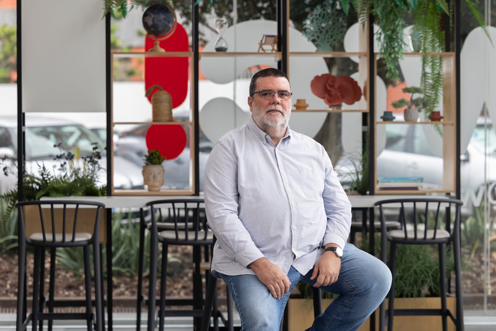 Manuel L&oacute;pez Rivero, fotografiado por Quique Curbelo para El Pa&iacute;s